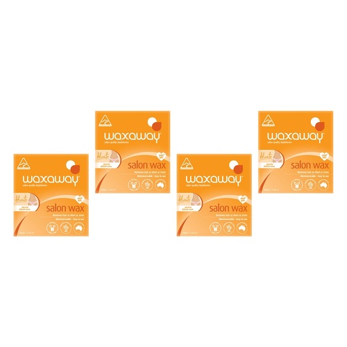 Waxaway Salon Wax 200g Pack of 4