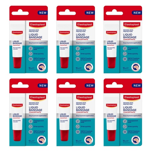 Elastoplast Second Skin Protection Liquid Bandage Concentrate 10mL Pack of 6