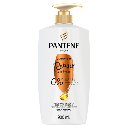 Pantene Pro-V Ultimate 10 Repair & Protect Shampoo 900mL