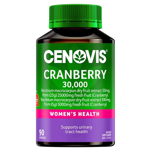 Cenovis Cranberry 30,000 90 Capsules