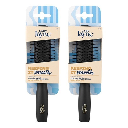 Lady Jayne Purse-Sized Styling Brush Pack of 2