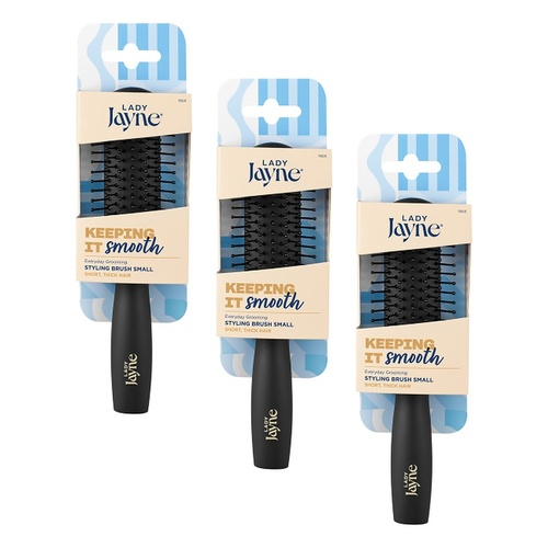 Lady Jayne Purse-Sized Styling Brush Pack of 3