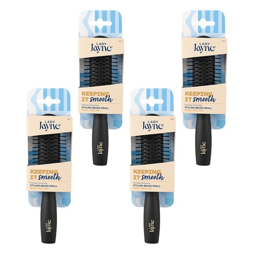 Lady Jayne Purse-Sized Styling Brush Pack of 4