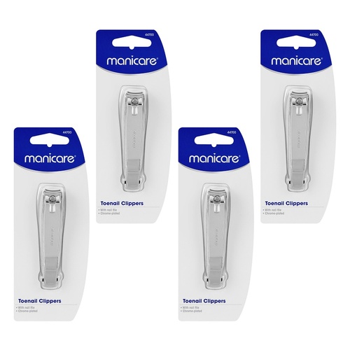 Manicare Clipper Toenail File Pack of 4