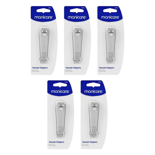 Manicare Clipper Toenail File Pack of 5