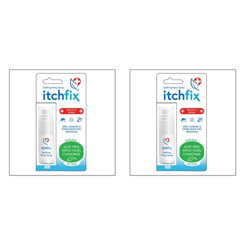 Itchfix Soothing Pump Spray 30mL Pack of 2