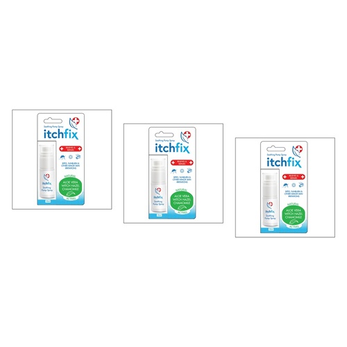 Itchfix Soothing Pump Spray 30mL Pack of 3
