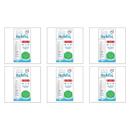 Itchfix Soothing Pump Spray 30mL Pack of 6