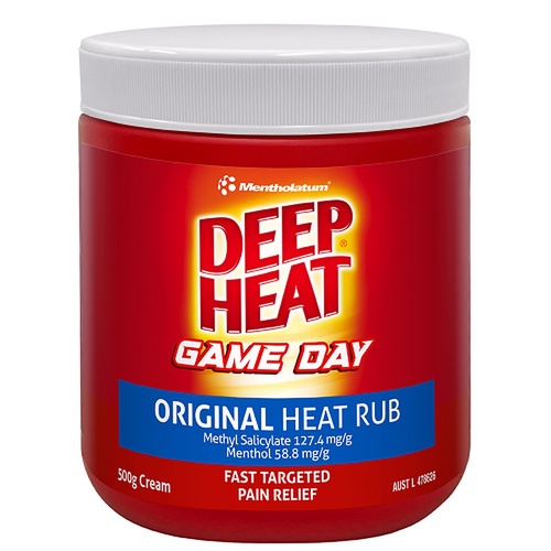 Deep Heat Game Day Original Heat Rub 500g