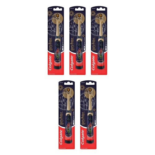 Colgate Kids Harry Potter Sonic Power Toothbrush Extra Soft Pack of 5