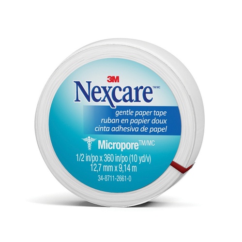 Nexcare Micropore First Aid Tape White 12.7mm x 9.1m x 24