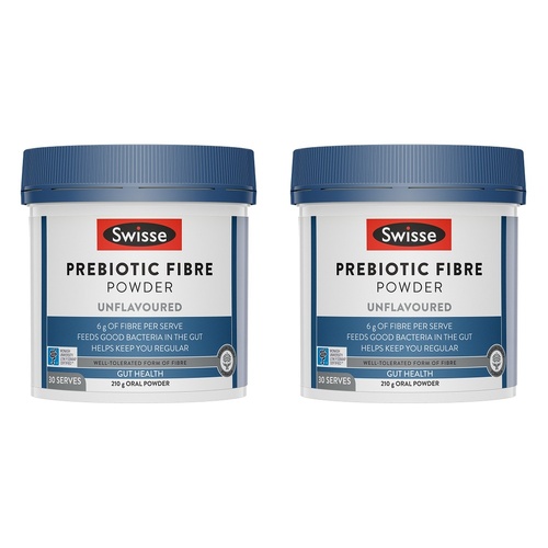 Swisse Prebiotic Fibre Powder 210g Pack of 2