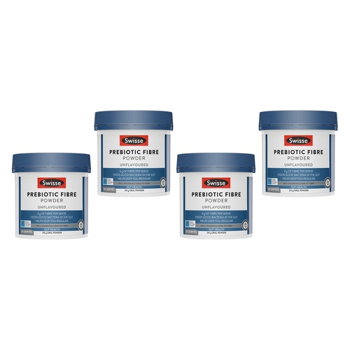 Swisse Prebiotic Fibre Powder 210g Pack of 4