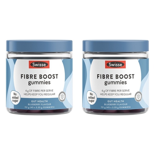 Swisse Fibre Boost 45 Gummies Pack of 2
