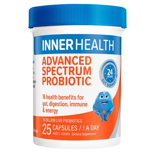Inner Health Advanced Spectrum Probiotic 25 Capsules