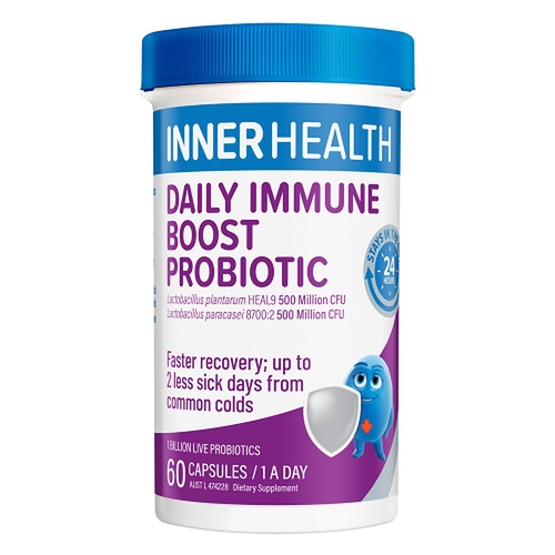 Inner Health Daily Immune Boost Probiotic 60 Capsules