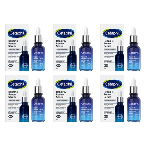 Cetaphil Repair & Renew Serum 30mL Pack of 6