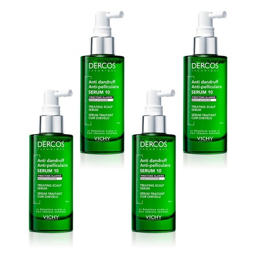 Dercos Anti-Dandruff Serum 10 90mL Pack of 4