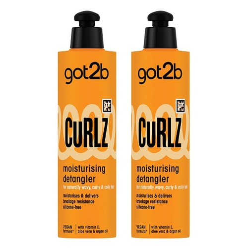 Got2B Curlz Moisturising Detangler 200mL Pack of 2