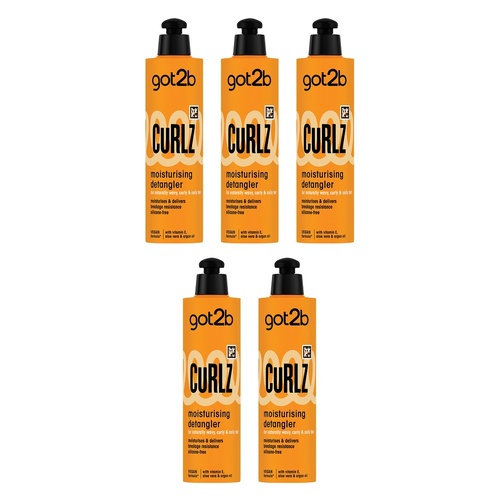 Got2B Curlz Moisturising Detangler 200mL Pack of 5