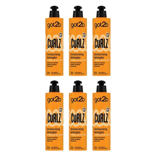 Got2B Curlz Moisturising Detangler 200mL Pack of 6