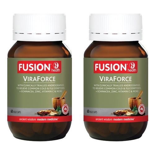Fusion Health ViraForce Vege Capsules Pack of 2