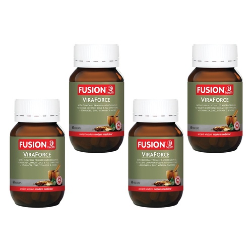 Fusion Health ViraForce Vege Capsules Pack of 4