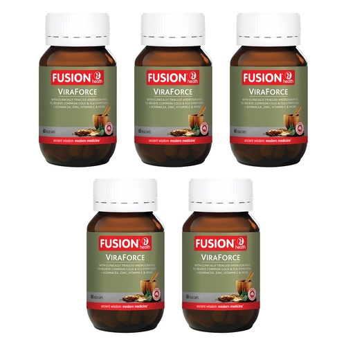 Fusion Health ViraForce Vege Capsules Pack of 5