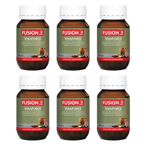 Fusion Health ViraForce Vege Capsules Pack of 6