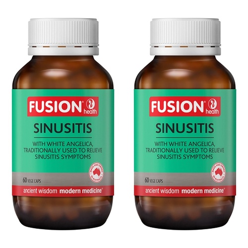 Fusion Health Sinusitis Vege Capsules Pack of 2