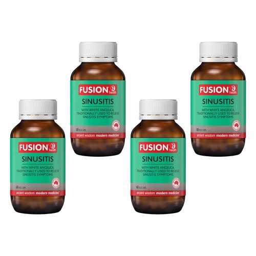 Fusion Health Sinusitis Vege Capsules Pack of 4