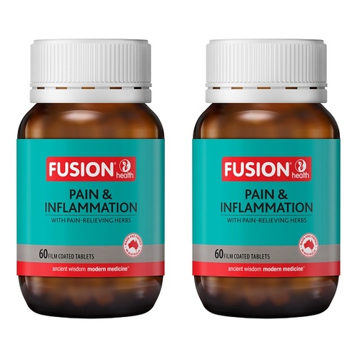 Fusion Health Pain & Inflammation 60 Tablets Pack of 2