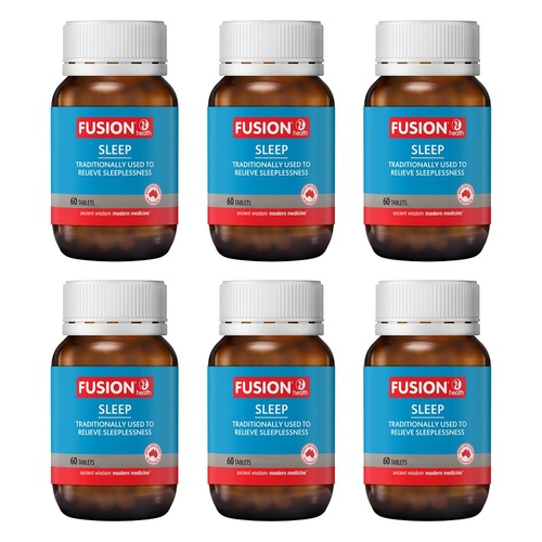 Fusion Health Sleep 60 Tablets Pack of 6