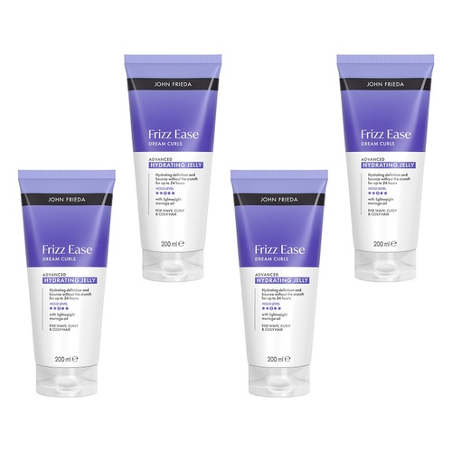 John Frieda Frizz Ease Dream Curls Hydrating Jelly 200mL Pack of 4