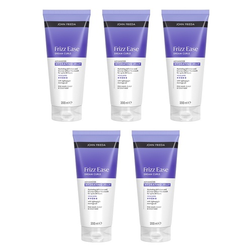 John Frieda Frizz Ease Dream Curls Hydrating Jelly 200mL Pack of 5