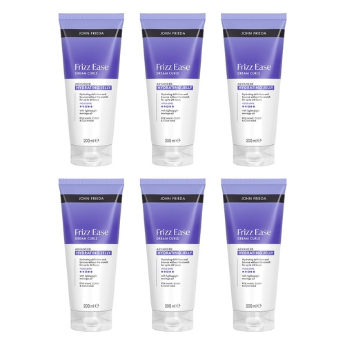 John Frieda Frizz Ease Dream Curls Hydrating Jelly 200mL Pack of 6