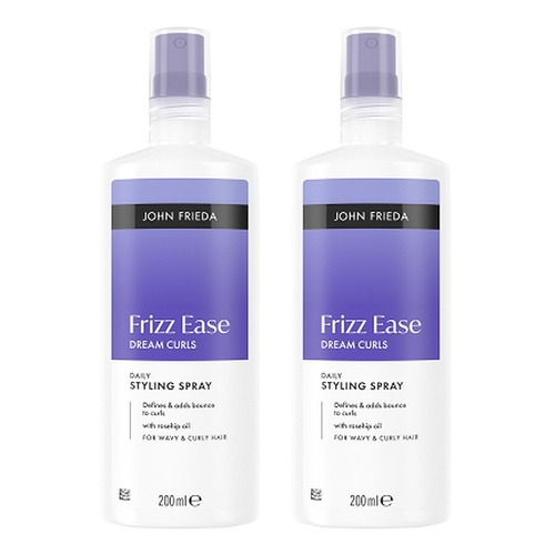 John Frieda Frizz Ease Dream Curls Styling Spray 200mL Pack of 2
