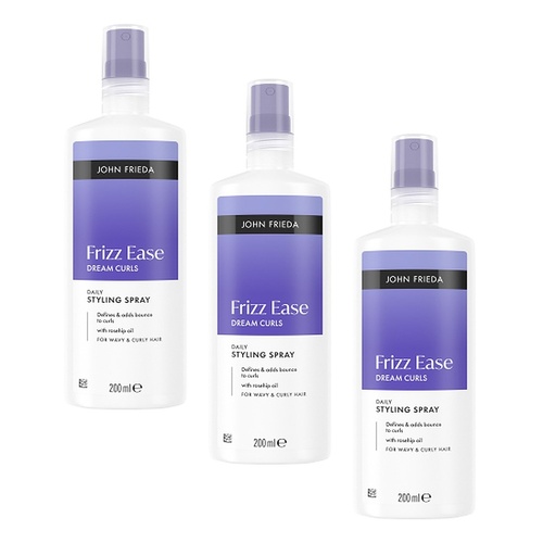 John Frieda Frizz Ease Dream Curls Styling Spray 200mL Pack of 3
