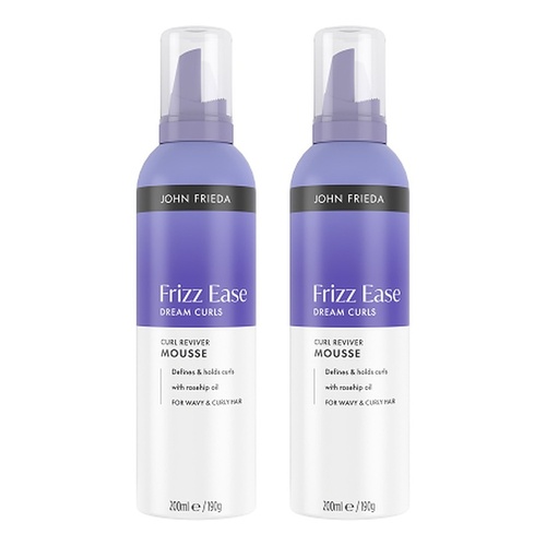 John Frieda Frizz Ease Dream Curls Curl Reviver Mousse 200mL Pack of 2