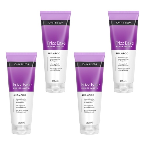 John Frieda Frizz Ease Infinite Smooth Shampoo 250mL Pack of 4