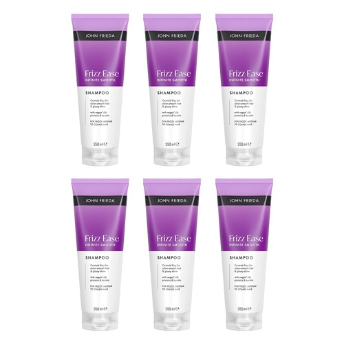John Frieda Frizz Ease Infinite Smooth Shampoo 250mL Pack of 6