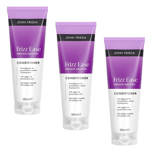 John Frieda Frizz Ease Infinite Smooth Conditioner 250mL Pack of 3