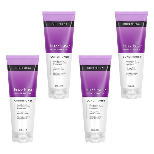 John Frieda Frizz Ease Infinite Smooth Conditioner 250mL Pack of 4