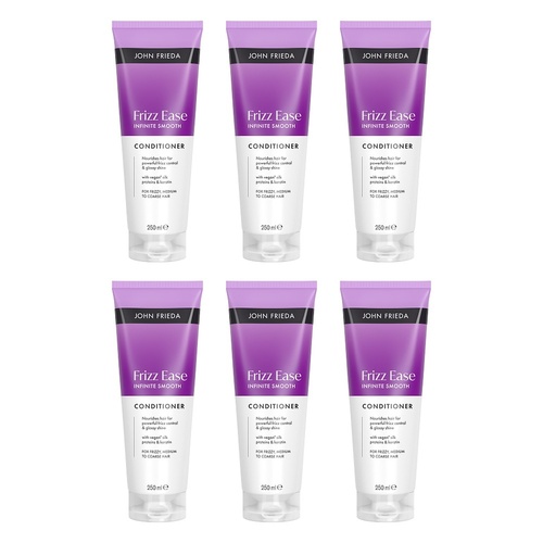 John Frieda Frizz Ease Infinite Smooth Conditioner 250mL Pack of 6