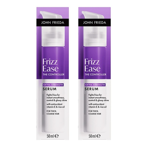 John Frieda Frizz Ease The Controller Extra Strength Serum 50mL Pack of 2