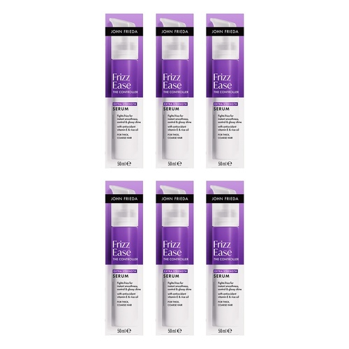 John Frieda Frizz Ease The Controller Extra Strength Serum 50mL Pack of 6