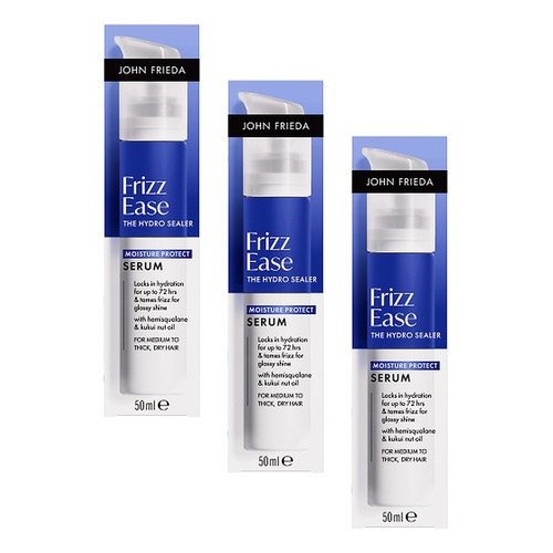 John Frieda Frizz Ease The Hydro Sealer Moisture Protect Serum 50mL Pack of 3