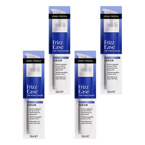John Frieda Frizz Ease The Hydro Sealer Moisture Protect Serum 50mL Pack of 4