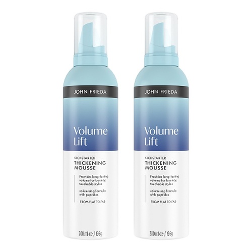 John Frieda Volume Lift Thickening Mousse 200mL Pack of 2