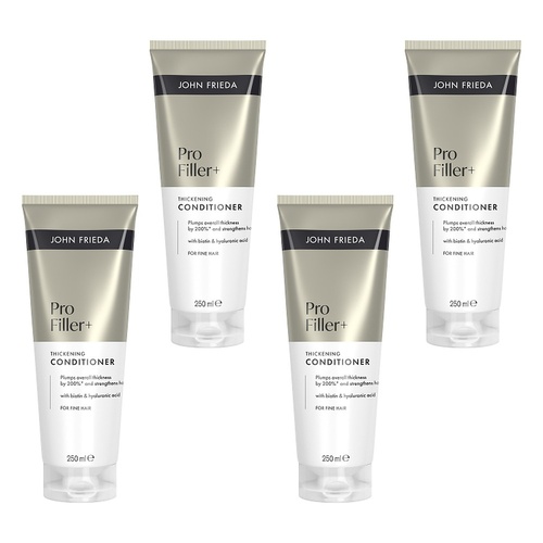 John Frieda Pro Filler+ Thickening Conditioner 250mL Pack of 4